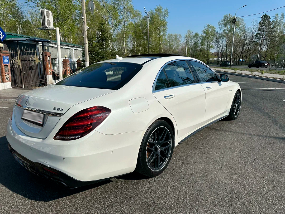 Аренда Mercedes S-klasse AMG Аренда Mercedes S-klasse AMG